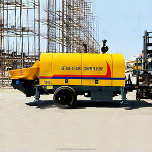 Máquina de bomba de remolque de hormigón Bomba de hormigón de motor diésel a la venta - Product Image 6