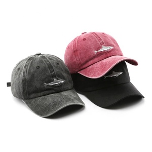 Allibaba Com ricamo personalizzato sport 6 pannelli Vintage in cotone sbiadito non strutturato cappello da papà lavato berretto da Baseball - Product Image 1