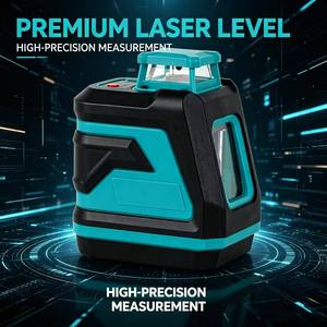 Niveau <span class=keywords><strong>laser</strong></span> <span class=keywords><strong>rotatif</strong></span> professionnel 4D industriel à faisceau vert, auto-nivelant - Product Image 3