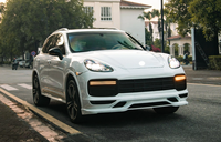 Kit de pare-chocs avant et arrière à vendre, pièces automobiles, décoration extérieure de voiture pour Cayenne 2015-2017 958.2, mise à niveau vers 9y0.2 2024