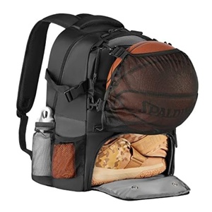 Échantillon gratuit Grand sac de sport pour le basketball, le volley-ball, les voyages et l'extérieur avec un compartiment pour ballon - Product Image 1