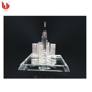 Mini Makkah torre de reloj de cristal de mezquita Kabba edificio de cristal modelos JB057 - Product Image 5