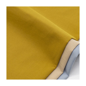 Tissu en coton, nylon et polyester, mélange uni, soie composite, fil non élastique, tissé, couleur kaki, en stock* - Product Image 4