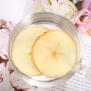 شرائح تفاح مجففة طبيعية للشاي والفواكه بسعر الجملة من كينج تشون