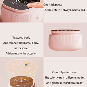 NCVI Pompe d'allaitement électrique <span class=keywords><strong>portable</strong></span> rechargeable à aspiration puissante en silicone de qualité hospitalière - Product Image 4