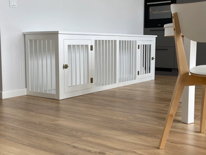 Benutzer definierte Doppel hochwertige Haushund Modernes Katzen haus Indoor Cabin II Build Plan Bett-DIY Holz Haustier haus - Product Image 2