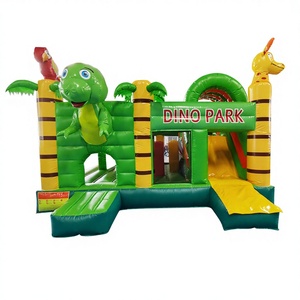 Chateau gonflable dino park inflatable jumper bounce house commercial bouncy castle with slide - Product Image 1