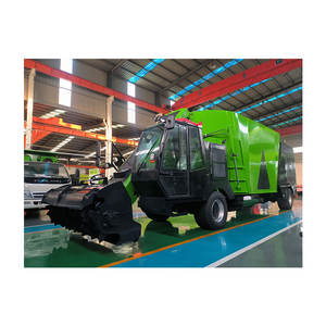 Nieuwe silagelader TMR-mengwagen zelfrijdende diervoedermenger en PTO-voerspreider mobiele veevoedermenger - Product Image 2