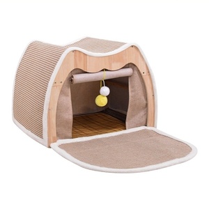 Griffoir extra large pour chat Lit pour chat Une pièce Moyen petit chat Griffoir durable - Product Image 1