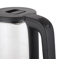 Bouilloire électrique en verre de conception transparente de 1,8 L à haute efficacité pour les appareils ménagers