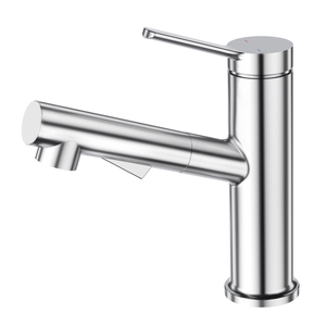 modern bathroom Modern 304 SS Single Handle Pull <b>Down</b> Pull Out Faucet Household - Product Image 1