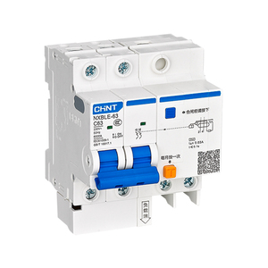 เบรกเกอร์ป้องกันกระแสไฟฟ้ารั่ว CHNT/Zhengtai Electric <span class=keywords><strong>Chint</strong></span> NXBLE-63 รุ่น NXBLE-63 2P C40 30mA 6kA - Product Image 1