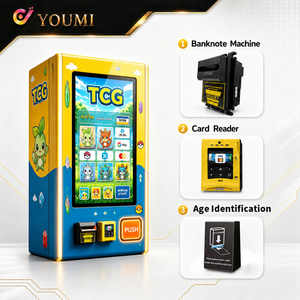 เครื่องจำหน่ายการ์ดเกม TCG แบบติดผนัง พร้อมเครื่องอ่านการ์ด รองรับ API และ SDK สำหรับขายแพ็คการ์ดโปเกมอน - Product Image 3