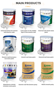 Châu Á Chống Muối chống nấm Acrylic sơn lót tường mịn bên ngoài nội thất nhũ tương chất lỏng dễ dàng phun sơn - Product Image 5