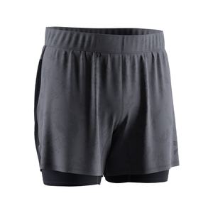 Factory Fitness Quick Dry Muscle With Liner Double Deck Mens 2 en 1 Gym Shorts Workout - Product Image 3