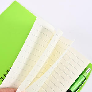 คอยล์ปากกาโน้ตบุ๊คธุรกิจแบบเกลียวพิมพ์ลาย A5เป็นมิตรกับสิ่งแวดล้อมสมุดจดแบบม้วนนุ่ม <span class=keywords><strong>PP</strong></span> ทรงหลวมของขวัญโลโก้ตามสั่ง - Product Image 2