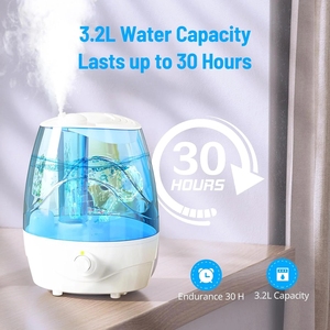 Gemeo 3000Ml Elektrische Olie Diffuser Luchtbevochtiger Top Vulling Grote Mist Maker Voor Auto Outdoor Aromatherapie Functie 1 Jaar Garantie - Product Image 2