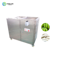 Automatische bananenpelschilmachine, elektrische commerciële bananenpelschilmachine