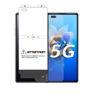 เต็มปกใสนุ่ม TPU ฟิล์มป้องกันหน้าจอสำหรับ <span class=keywords><strong>Huawei</strong></span> <span class=keywords><strong>Mate</strong></span> <span class=keywords><strong>X2</strong></span> - Product Image 3