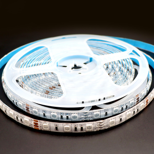 أضواء LED ملونة عالية الجودة SMD ، 12V 60leds/<span class=keywords><strong>m</strong></span> IP20/IP65 مقاومة للماء RGB 10: ضوء شريط ذكي طول 5 متر - Product Image 4