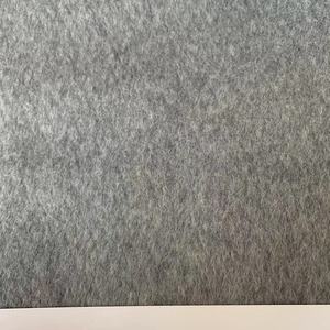 580wool wool 45sterster5alpaca dört mevsim düz renk tek taraflı uzun saç yün kumaş erkek ve kadın mont ve şapkalar için - Product Image 6