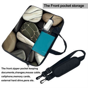 Sac à bandoulière pour ordinateur portable à la mode Crossbody Style Vintage coréen léger avec grande capacité de protection pour les voyages de la vie quotidienne - Product Image 2