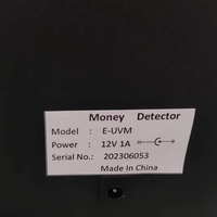 Loupe de bureau E-UVM UV MG IR pour la détection de faux billets, de marques d'eau et de devises