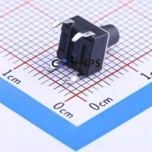 K2-6639DP-I4SW-04 Tactile Switch Through hole-4P,6x6mm Switch Single Pole Single Throw Round Button 2.5N Through Hole - Product Image 2