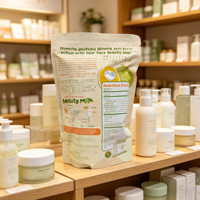 Bioby OEM Lait en Poudre de Collagène Beauté Saveur Fraise-Melon avec Collagène Hydrolysé pour l'Éclat et l'Hydratation de la Peau Vente en Gros