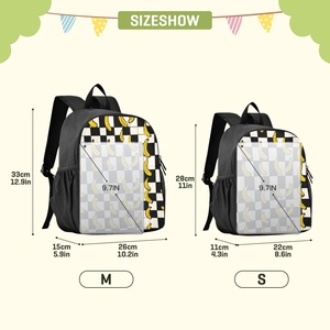 Large Capacity Lightweight Personalized Design <b>Simple</b> Leisure Fashion Waterproof Zipper <b>Backpack</b> - Product Image 2