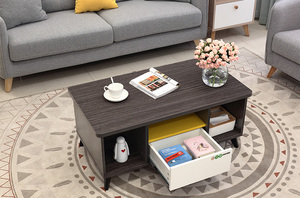 <span class=keywords><strong>Table</strong></span> Basse Moderne Adaptée Style Scandinavie <span class=keywords><strong>Table</strong></span> Basse en Bois - Product Image 4