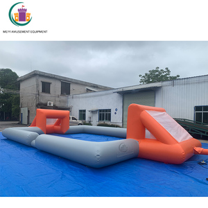 Campo de fútbol inflable de 12 metros con tubos de 75cm, campo de fútbol inflable, campo de fútbol inflable comercial personalizado - Product Image 2