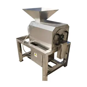 High Capacity wheat grass juice pulper pulping machine / vegetable paste beating machine