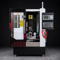 Centre d'usinage vertical CNC compact DL VMC330, fraiseuse compacte BT30 4kW 24000 tr/min 8 ATC Lab