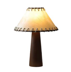 Ministerio De Justicia Retro E27 <span class=keywords><strong>lampione</strong></span> in legno a bulbo lussuosa lampada da tavolo per comodino camera da letto dell'hotel-alimentato a corrente continua - Product Image 5