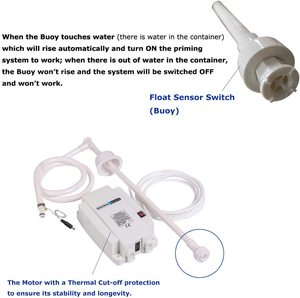 Système de distribution d'eau en bouteille LifeSRC 110-230V 5 gallons, pompe centrifuge BIB1000, pompe à eau potable, prix similaire à F - Product Image 2