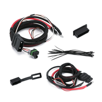 Kit de câbles de batterie latéraux pour camion et charrue à neige 42014 42015 pour Western SnowEx Fisher Blizzard - Faisceau de câblage 4 broches inclus