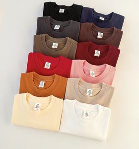 गर्मियों में उच्च गुणवत्ता वाले सादे टी-शर्ट 230 जी 100% पुरुषों के लिए कपास टी शर्ट - Product Image 5