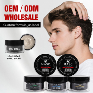 <span class=keywords><strong>Cire</strong></span> coiffante mate longue durée personnalisée pour hommes, tenue moyenne 48 heures, contrôle des bords, marque privée - Product Image 5