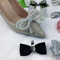 Bricolage strass arc tout match détachable chaussures pour femmes fleur chaussure boucle accessoires de chaussures pour enfants décorations clips ornements