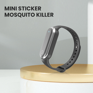 USB ricaricabile repellente per zanzare braccialetto ad ultrasuoni da polso con funzione Killer allo stato solido alimentato a batteria - Product Image 2