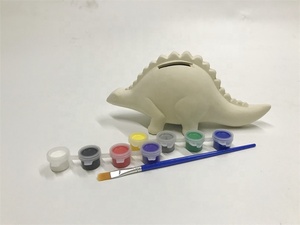 Kits d'artisanat en <span class=keywords><strong>céramique</strong></span> drôles pour enfants bricolage <span class=keywords><strong>peinture</strong></span> jouet éducatif dinosaure animal <span class=keywords><strong>peinture</strong></span> en <span class=keywords><strong>céramique</strong></span> votre propre tirage vous-même - Product Image 6