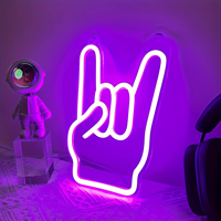 Lumière néon LED personnalisée à geste manuel, indice de protection IP67, pour décoration murale, bar, enseigne lumineuse, chambre, salon, fête, mariage, salle de jeux