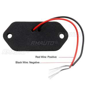 4 pièces, 12V 24V, 4 LED, éclairage de plaque d'immatriculation de voiture, camion, lampe arrière, feu arrière pour remorque, bateau, camping-car - Product Image 6