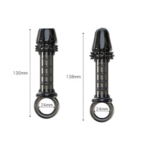 最畅销阴茎套水晶避孕套防水硅胶成人情侣性玩具 - Product Image 4