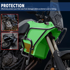 XXUN Protection de cadre de moteur de protection de barre de collision supérieure de moto pour <span class=keywords><strong>Yamaha</strong></span> <span class=keywords><strong>Tenere</strong></span> 700 XT700Z 2019 2020 2021 2022 <span class=keywords><strong>2023</strong></span> 2024 - Product Image 3