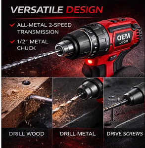 Destornillador Eléctrico <span class=keywords><strong>Inalámbrico</strong></span> Portátil de <span class=keywords><strong>18V</strong></span> con Empuñadura de Pistola, Herramienta Eléctrica Económica sin Escobillas, Destornillador Eléctrico de Alta Eficiencia y Durabilidad - Product Image 4