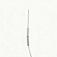Sonde de température blindée PT100 en platine haute précision, anti-brûlure, avec câble blindé, personnalisable OEM/ODM, IP20