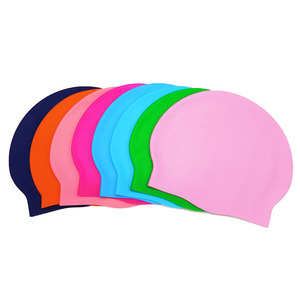 En stock, bonnet de bain en silicone, logo personnalisé, bonnet de bain imperméable, bonnet à bulles pour les sports nautiques - Product Image 6