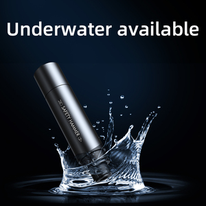 Bộ dụng cụ cứu hộ khẩn cấp đa năng 2 trong 1 bằng kim loại, cắt dây an toàn, phá kính ô tô, búa cứu sinh - Product Image 5